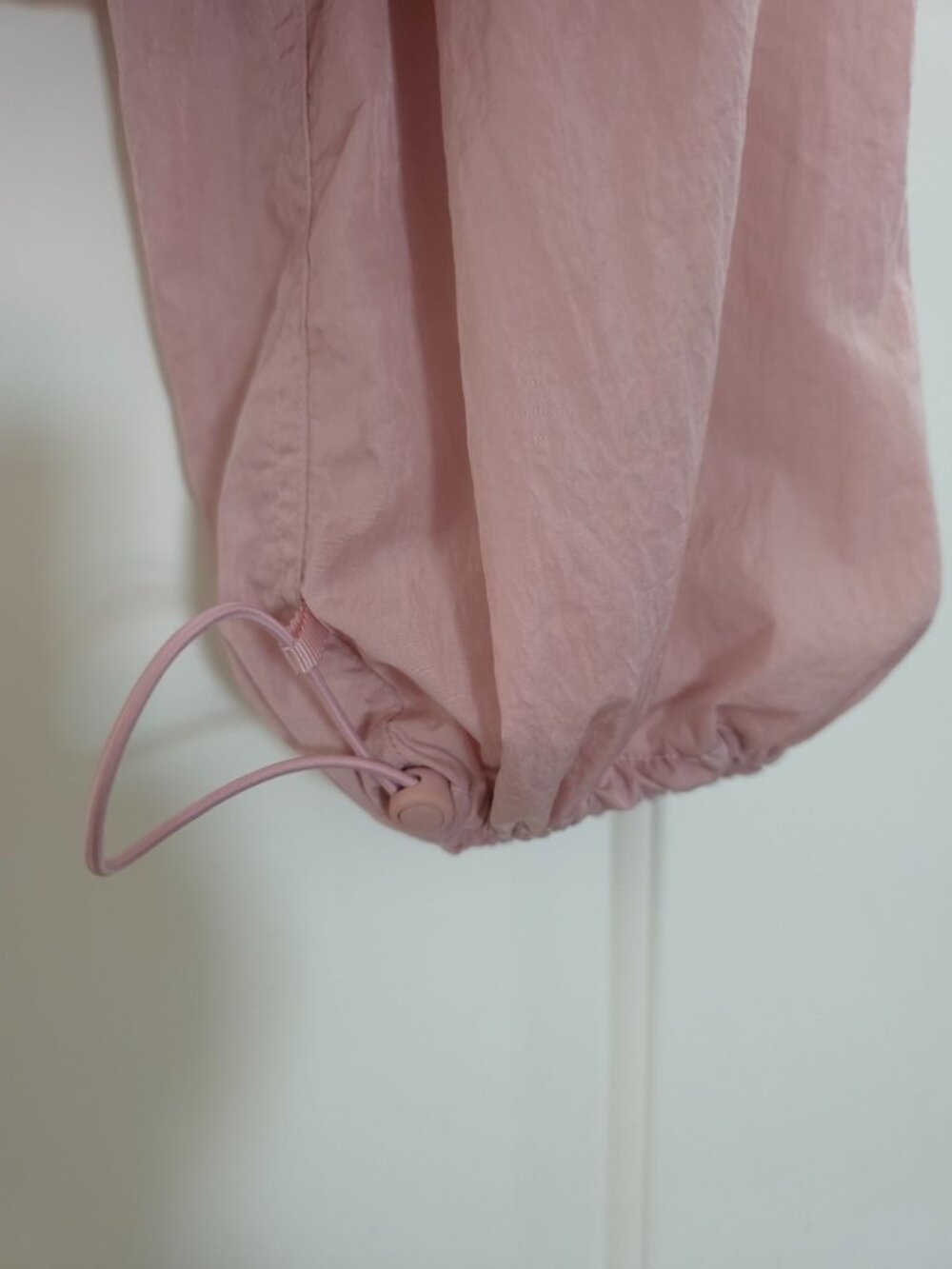 Lululemon Pink Haze Scuba Cropped Water-Repellent Anorak Hooded Jacket Sz 10 - Picture 10 of 14